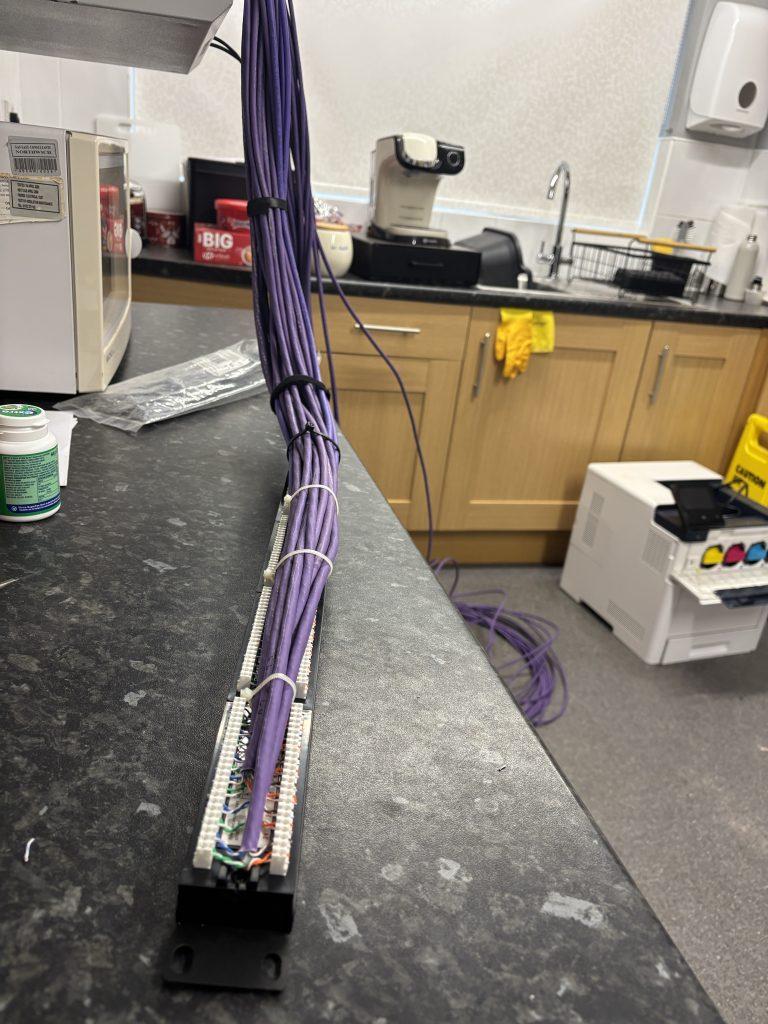 Cat 6 patch panel