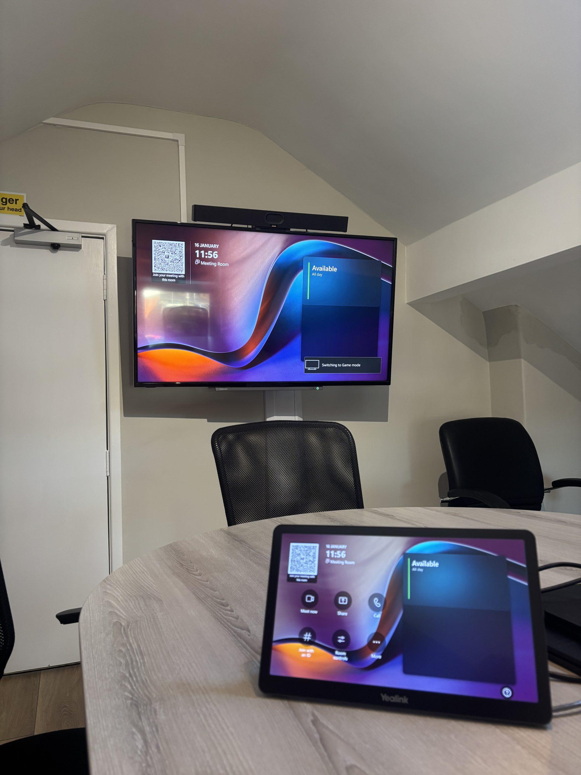 Video Conferencing System installed